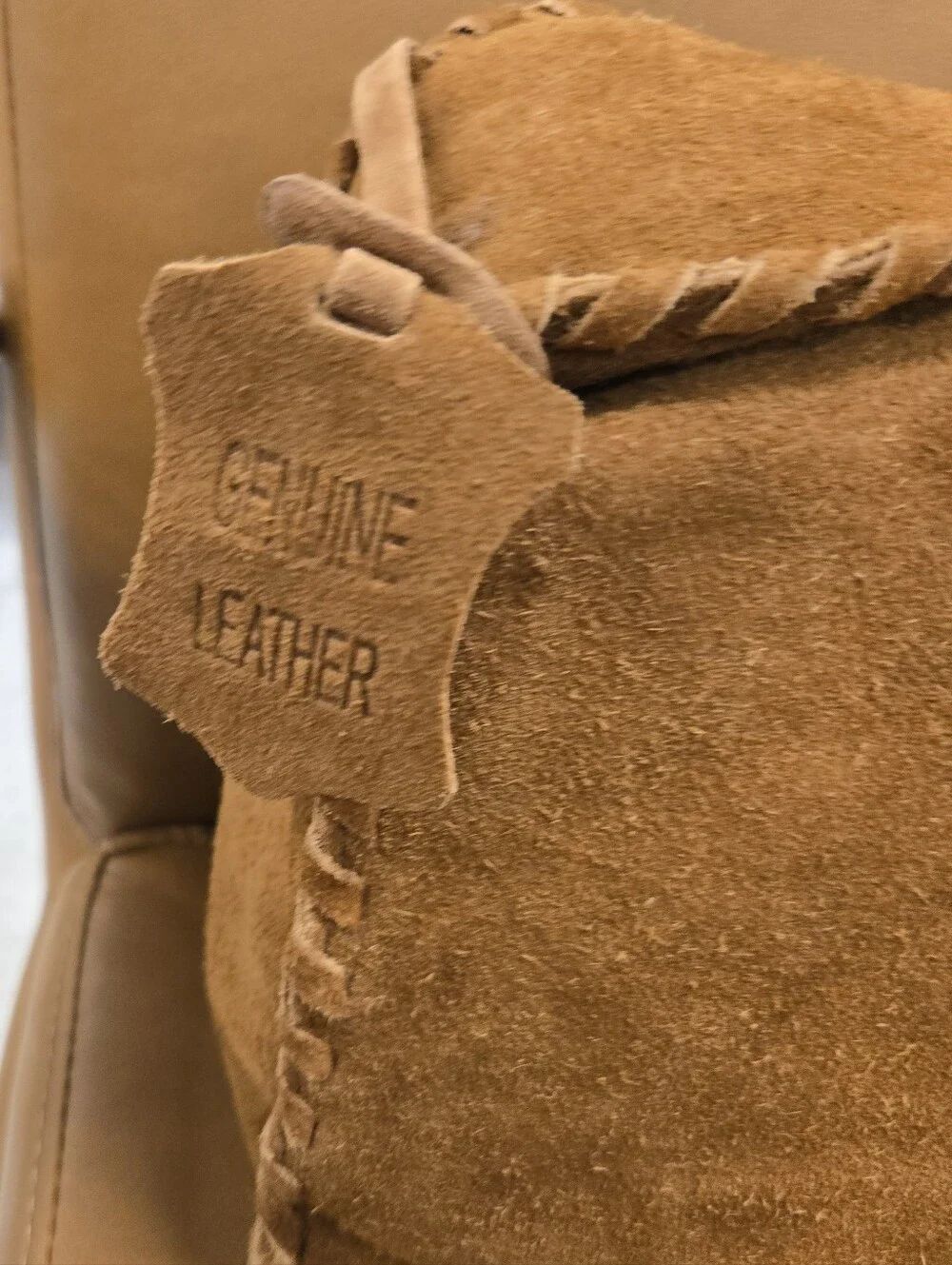 Haute Hippie Tan Suede Shoulder Handbag - Picture 3 of 5